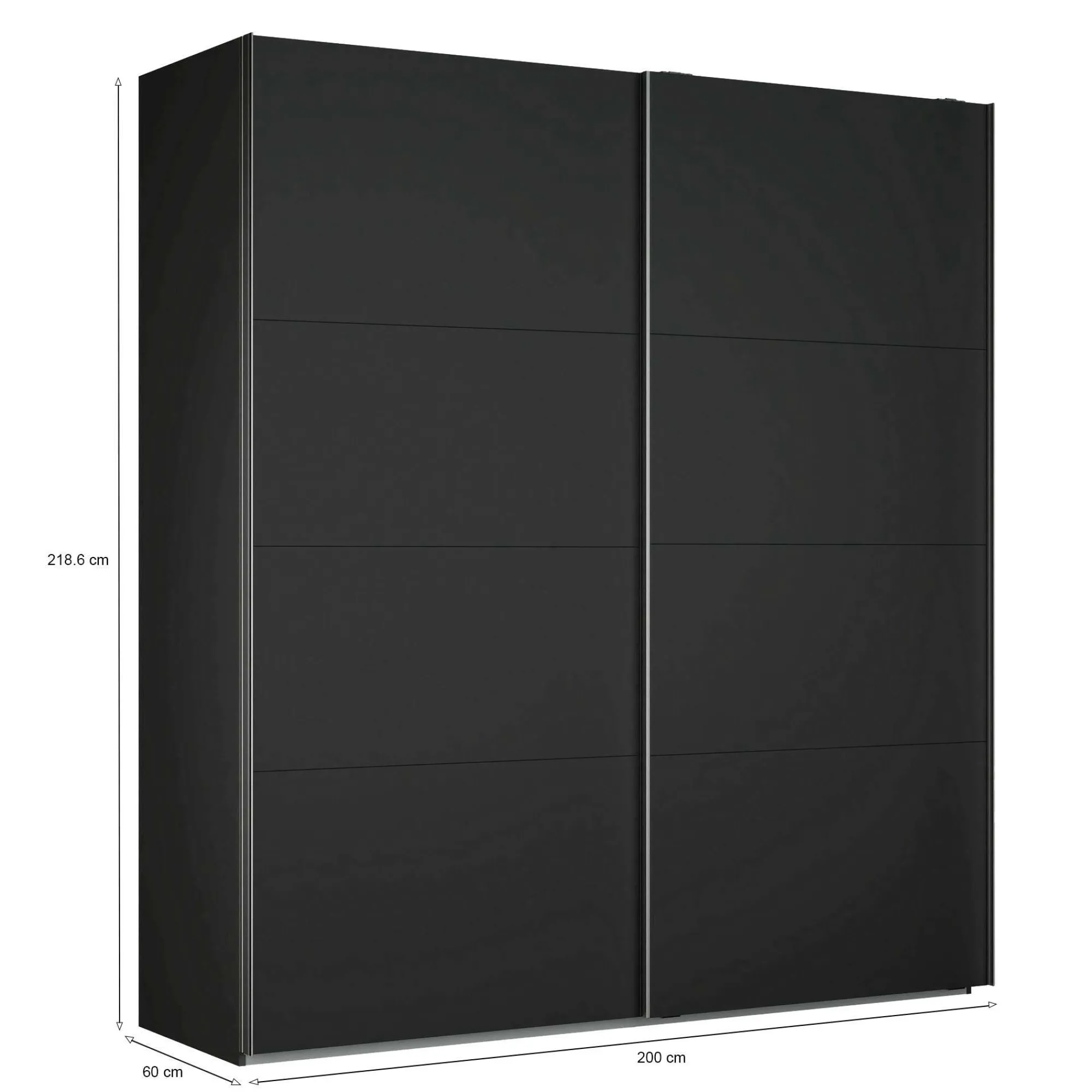 Armadio multiuso 2 ante Malakas, 60x200 h219 cm,<Dmora Flash Sale