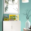 Armadio multiuso 2 ante Serafinito, 90x45h66 cm,<Dmora Cheap