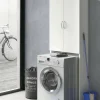 Armadio multiuso 2 ante Talim, 67x26h188 cm,<Dmora Cheap