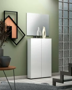 Armadio multiuso 2 ante Unicorno, 70x19h115 cm,<Dmora Cheap