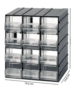 Armadio multiuso Atanasia, , 12 cassetti<Dmora Best Sale