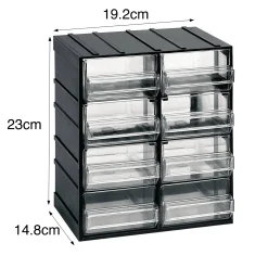 Armadio multiuso Atanasia, , 8 cassetti<Dmora Best Sale
