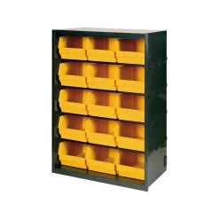 Armadio multiuso Dandreoll, Nero e Giallo, 66x37h95 cm<Dmora Best