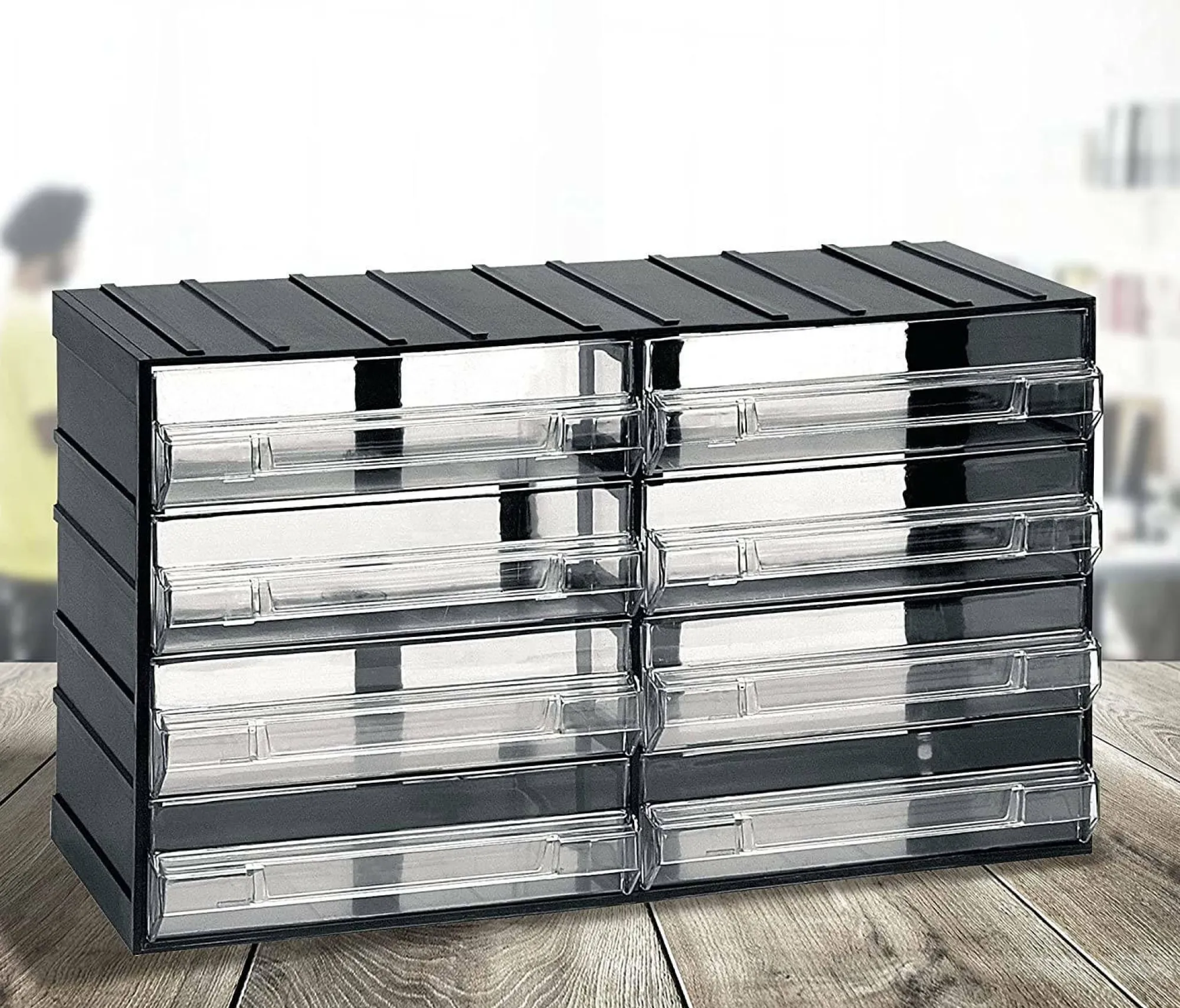 Armadio multiuso Darrigon, , 8 cassetti<Dmora Cheap