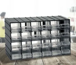Armadio multiuso Darrigon, , 24 cassetti<Dmora Clearance
