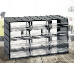 Armadio multiuso Darrigon, , 12 cassetti<Dmora Store