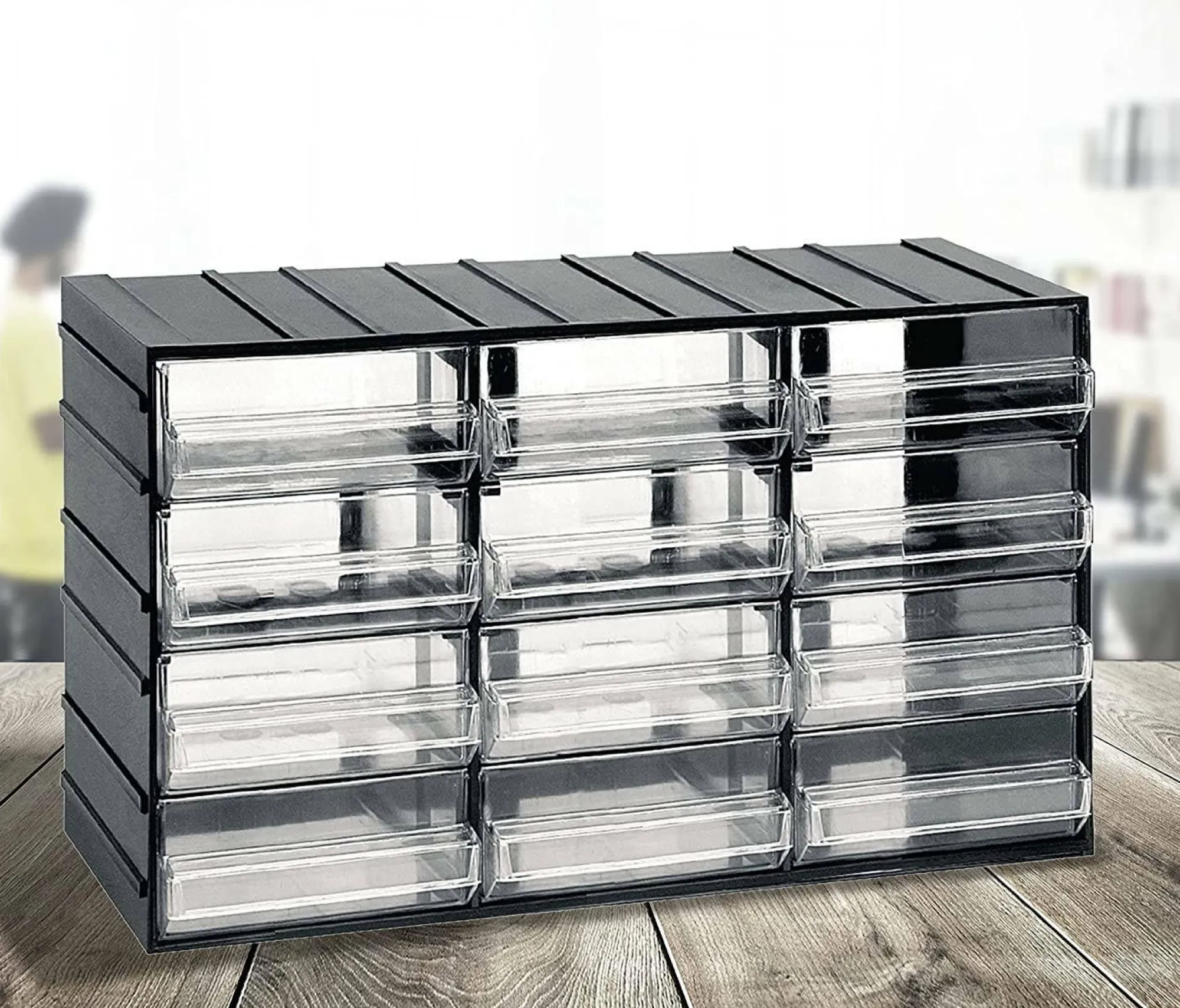 Armadio multiuso Darrigon, , 12 cassetti<Dmora Store