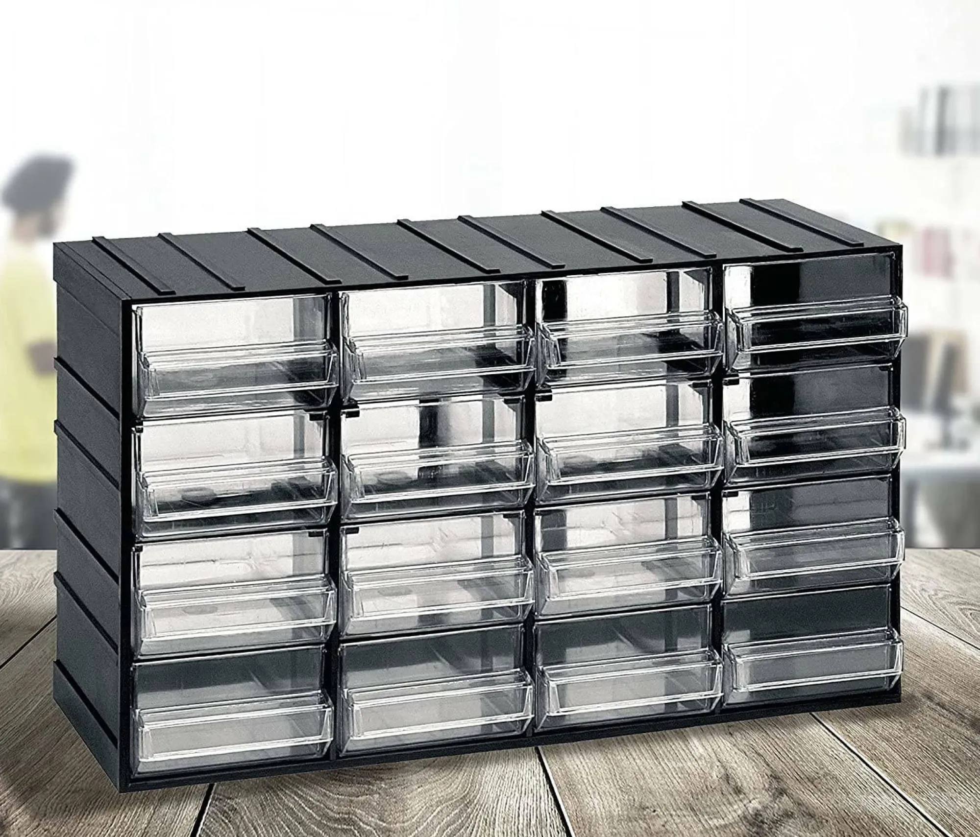 Armadio multiuso Darrigon, , 16 cassetti<Dmora Store