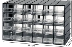 Armadio multiuso Darrigon, , 24 cassetti<Dmora Clearance