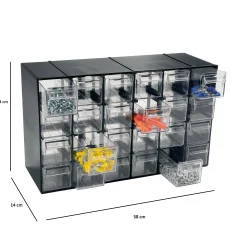 Armadio multiuso Dbaglier, , 38x14h23 cm<Dmora Online