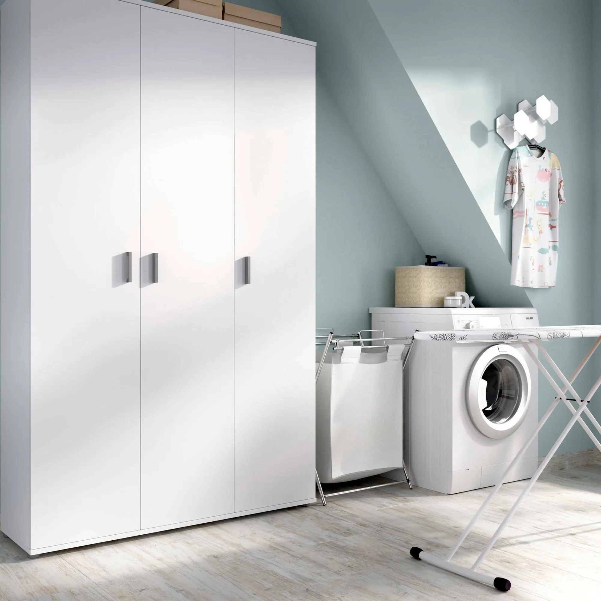 Armadio multiuso grande Aniello, 116x35h190 cm,<Dmora Best Sale