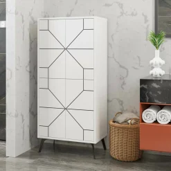 Armadio multiuso grande Bussola, 63x36 h136 cm,<Dmora Best Sale