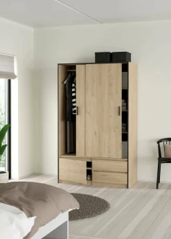 Armadio multiuso grande Bedollo, 60x121 h200 cm,<Dmora Fashion