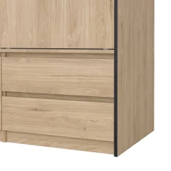 Armadio multiuso grande Bedollo, 60x121 h200 cm,<Dmora Fashion