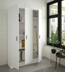 Armadio multiuso grande Dains, 109x37h180 cm,<Dmora Discount