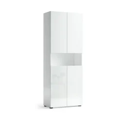 Armadio multiuso grande Degharevb, 68x34h180 cm,<Dmora Discount