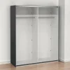 Armadio multiuso grande Hagupit, 62x179 h220 cm,<Dmora Hot