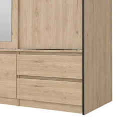Armadio multiuso grande Ljalkova, 60x181 h200 cm,<Dmora Shop