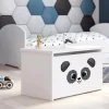 Baule Swami, 40x42 h73 cm, con panda<Dmora Hot