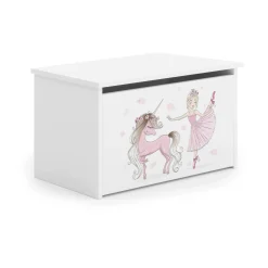 Baule Swami, 40x42 h73 cm, con unicorno<Dmora Best