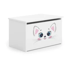Baule Swami, 40x42 h73 cm, con gatto<Dmora New