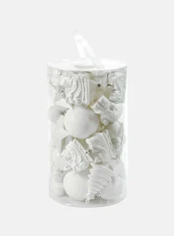 Box 50 pezzi decorazioni natalizie, colore<Dmora Discount