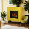 Camino a bioetanolo Kinsasa, 96x35 h96 cm,<Dmora Cheap