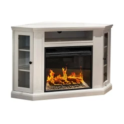 Camino elettrico Alonte, 126x78 h81 cm,<Dmora Outlet