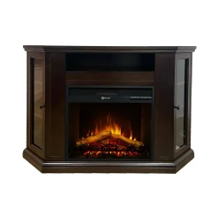 Camino elettrico Alonte, 126x78 h81 cm,<Dmora Discount