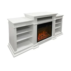 Camino elettrico Aramengo, 179x48 h81 cm,<Dmora Hot