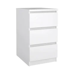 Cassettiera Accudino, 40x50 h70 cm, Bianco<Dmora Best Sale