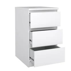 Cassettiera Accudino, 40x50 h70 cm, Bianco<Dmora Best Sale