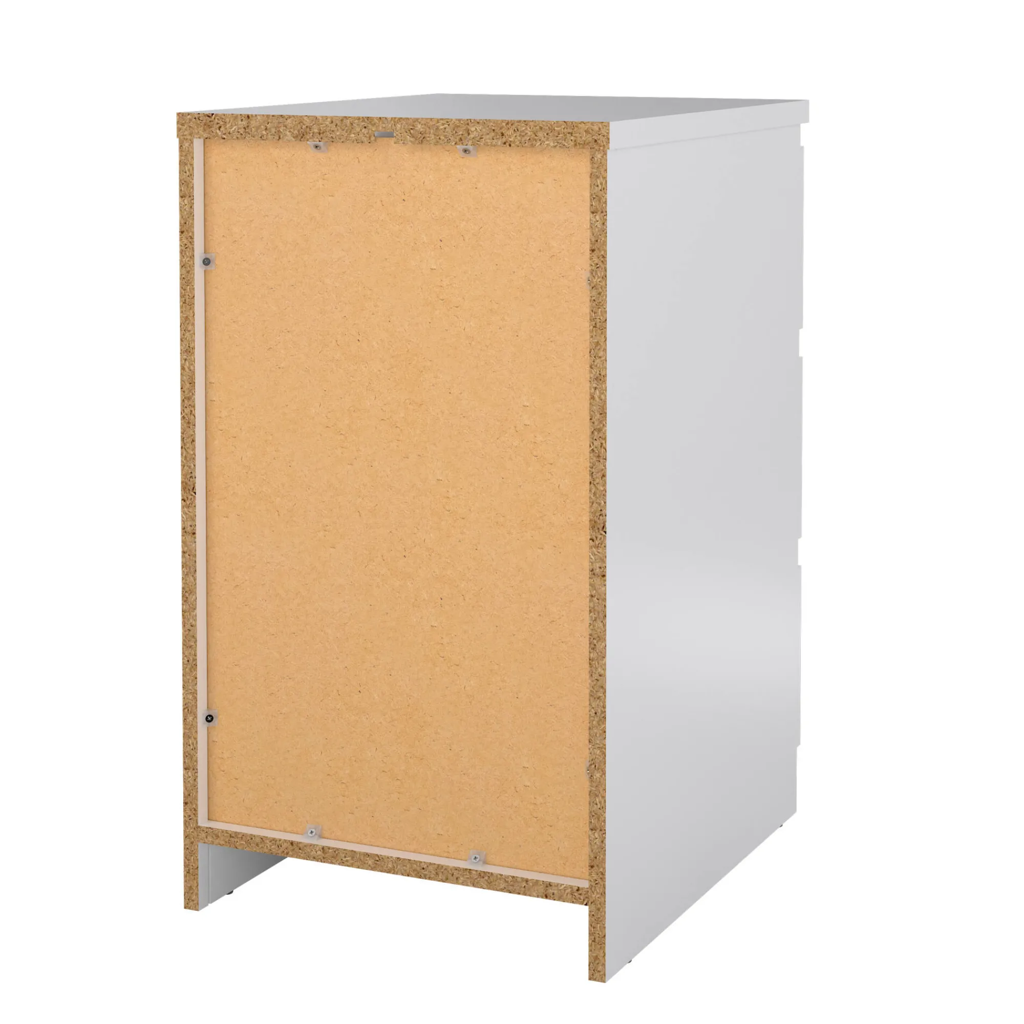 Cassettiera Accudino, 40x50 h70 cm, Bianco<Dmora Best Sale