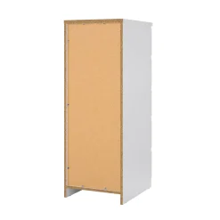 Cassettiera Achaldi, 40x50 h111 cm, Bianco<Dmora Cheap