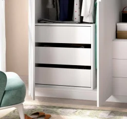 Cassettiera Ackerman, 60x40h60 cm,<Dmora New