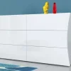 Cassettiera Albelaziz, , cm 155x40h82<Dmora Fashion