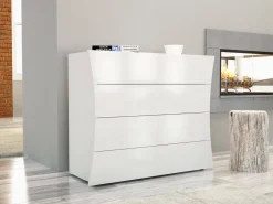Cassettiera Annapaola, cm 98x40h82,<Dmora Cheap