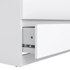 Cassettiera Ansel, 77x50 h111 cm, Bianco<Dmora New