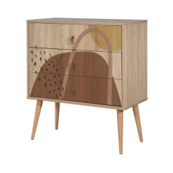 Cassettiera Apricale, 80x40h89 cm,<Dmora Flash Sale