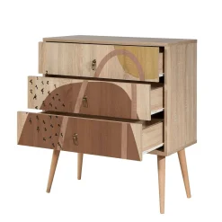 Cassettiera Apricale, 80x40h89 cm,<Dmora Flash Sale