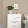 Cassettiera Aramis, 70x40 h82 cm,<Dmora Outlet