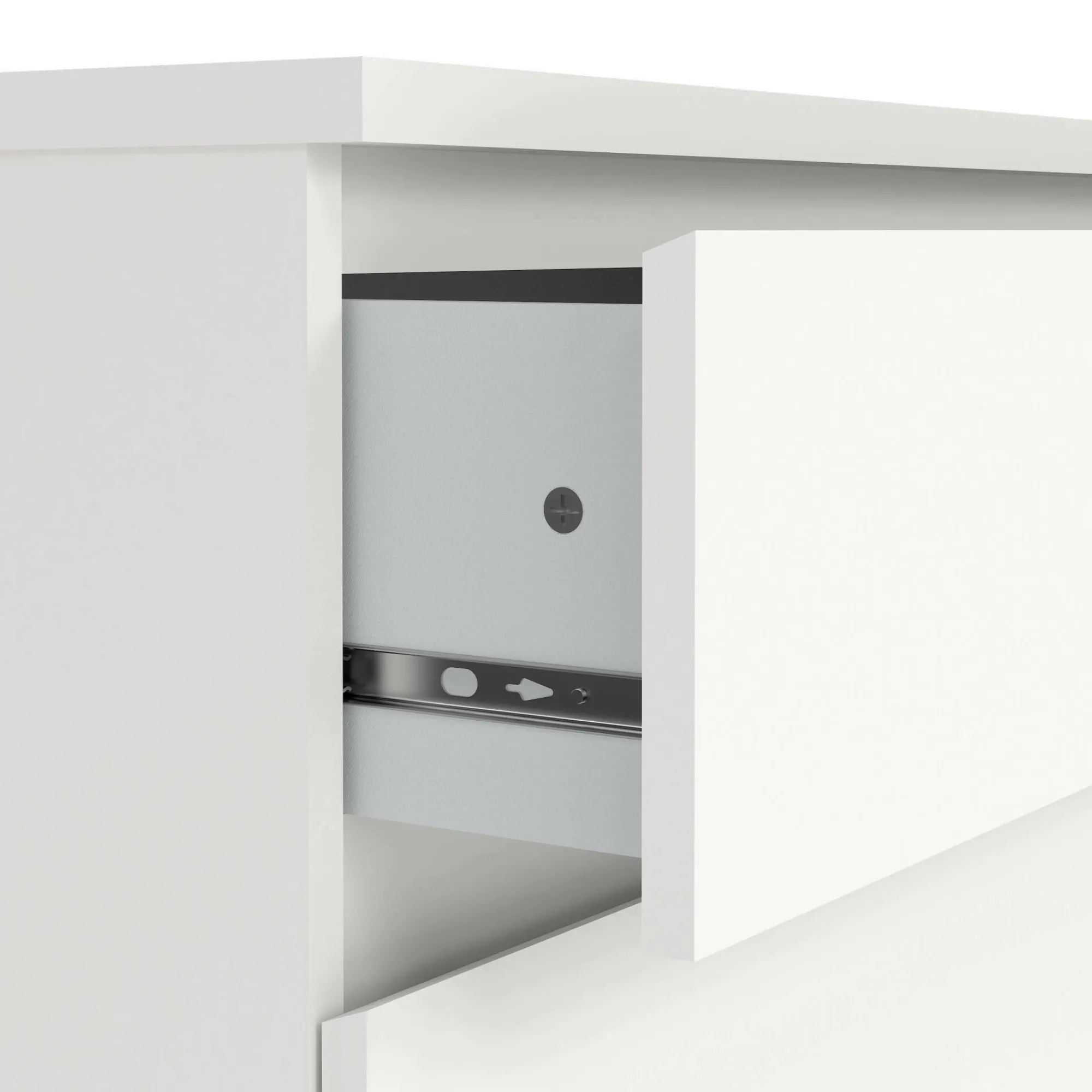 Cassettiera Artic, 50x77 h70 cm,<Dmora Cheap