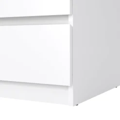 Cassettiera Artic, 77x50 h70 cm, Bianco<Dmora Outlet