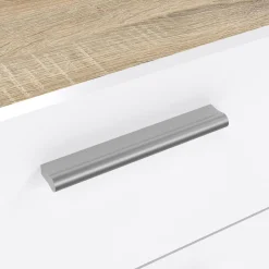 Cassettiera Asam, 70x40 h82 cm, Quercia e Bianco<Dmora Cheap