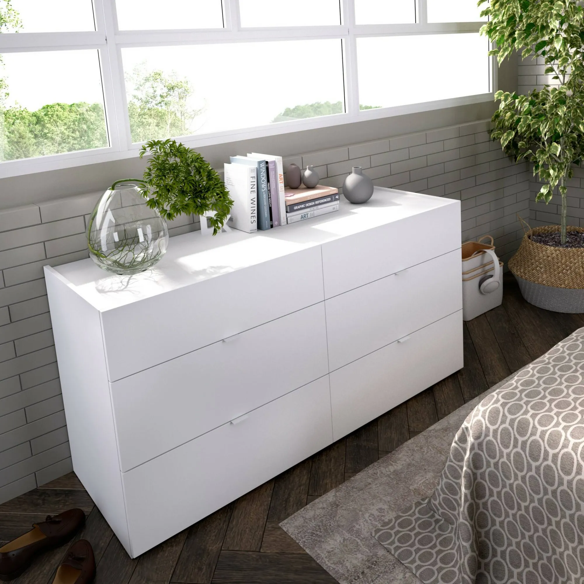 Cassettiera Avana, 120x39h62 cm,<Dmora Flash Sale