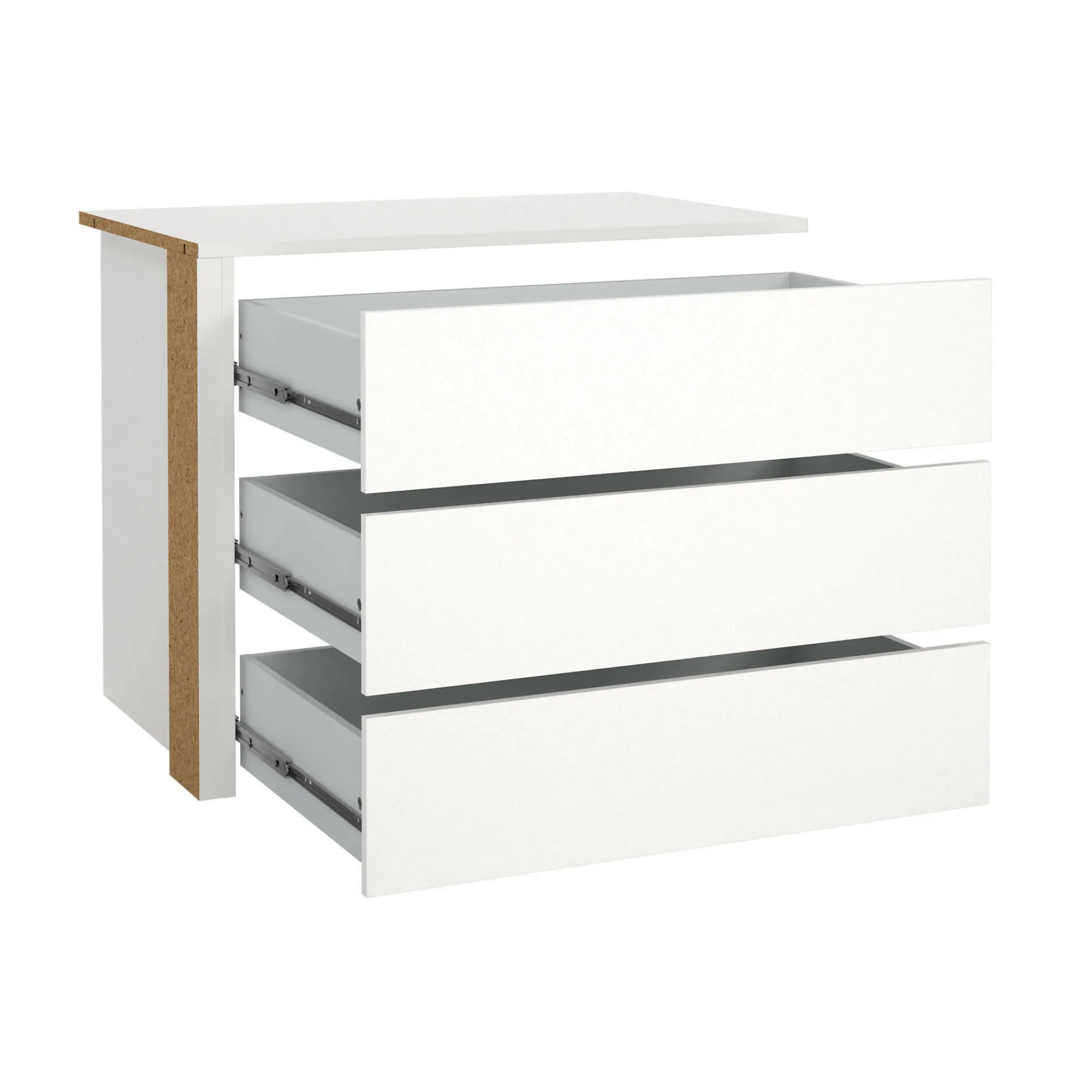 Cassettiera Boulogne, 55x87 h70 cm,<Dmora Best
