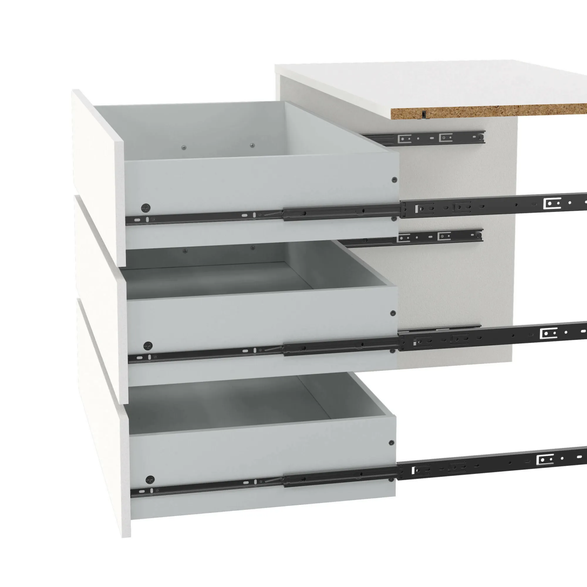 Cassettiera Boulogne, 55x87 h70 cm,<Dmora Best