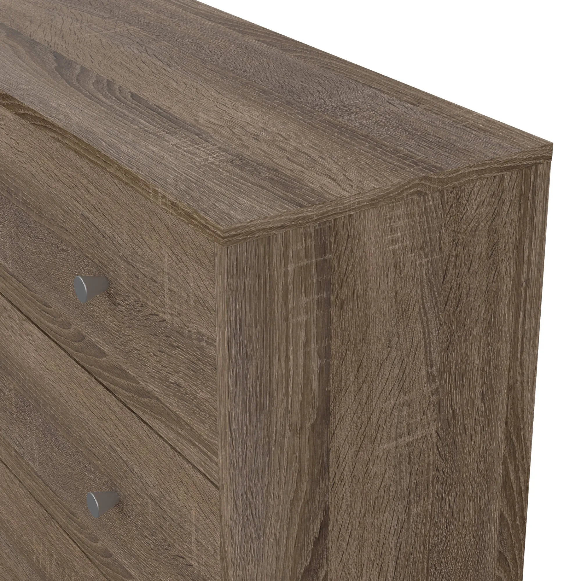 Cassettiera Contessa, 30x72 h108 cm, Rovere<Dmora Best Sale