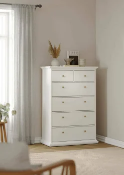 Cassettiera Drighett, 96x49 h139 cm,<Dmora Flash Sale