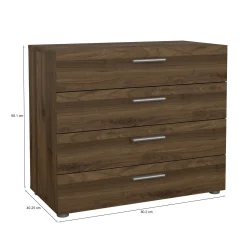 Cassettiera Droff, 40x80 h68 cm,<Dmora Hot